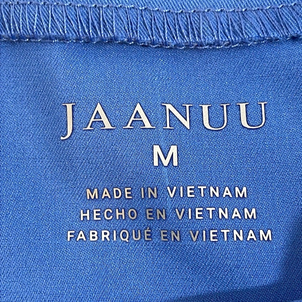 Jaanuu Women's 3-Pocket V-Neck Scrub Top Medium Bottom Large NEW - Picture 5 of 16